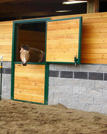 S6 Dutch Doors for Horse Stalls